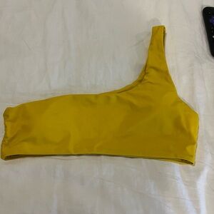 One shoulder bikini top